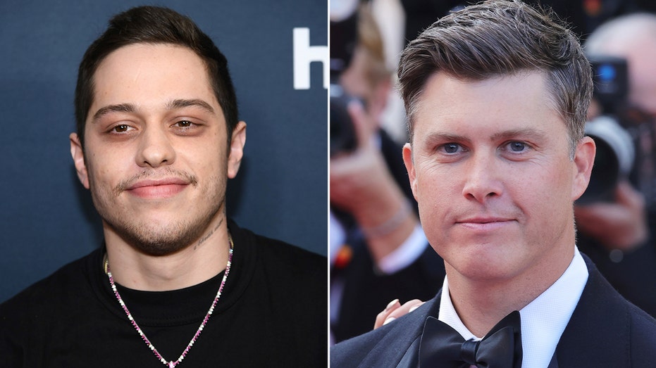 Pete Davidson and Colin Jost side by side