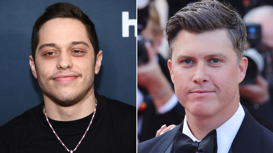 Pete Davidson and Colin Jost side by side