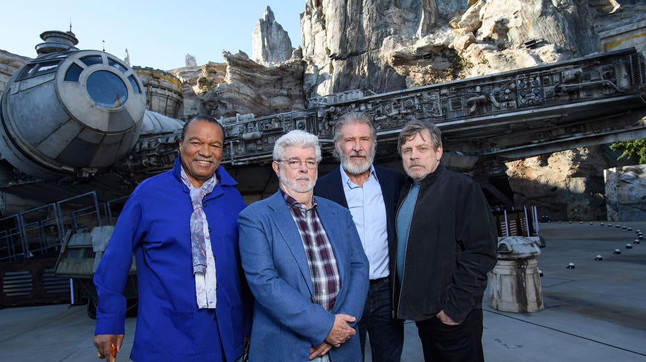 Star Wars land at Disneyland
