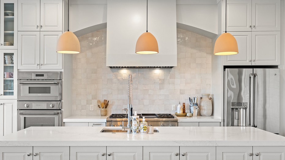 A kitchen stove