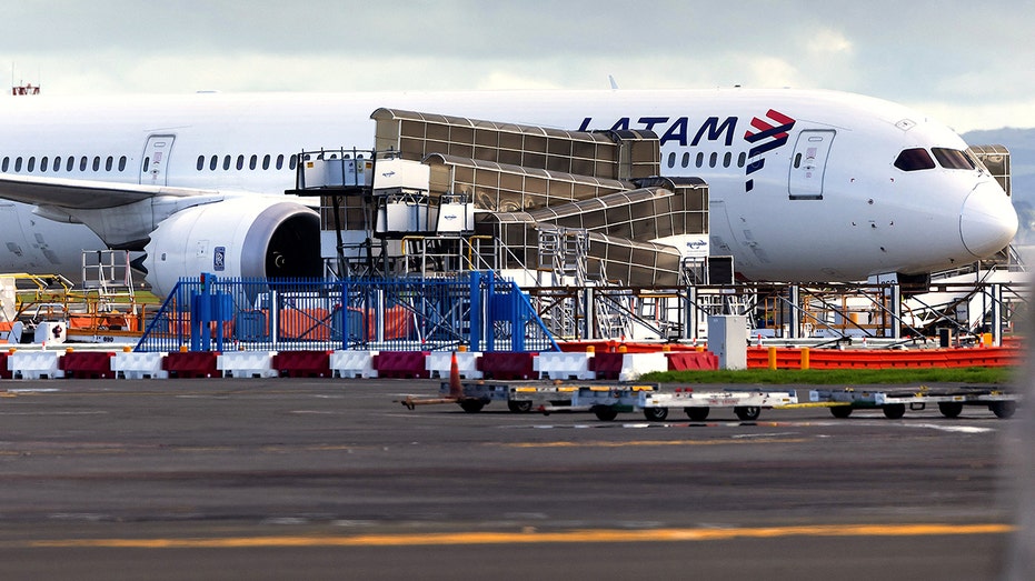 The LATAM Airlines plane that suffered severe turbulence