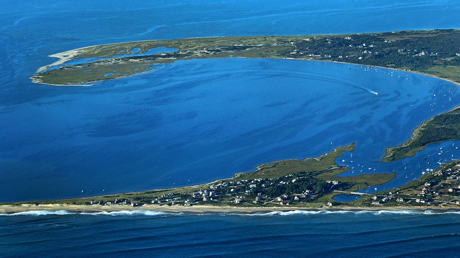 Overhead view of Nantucket