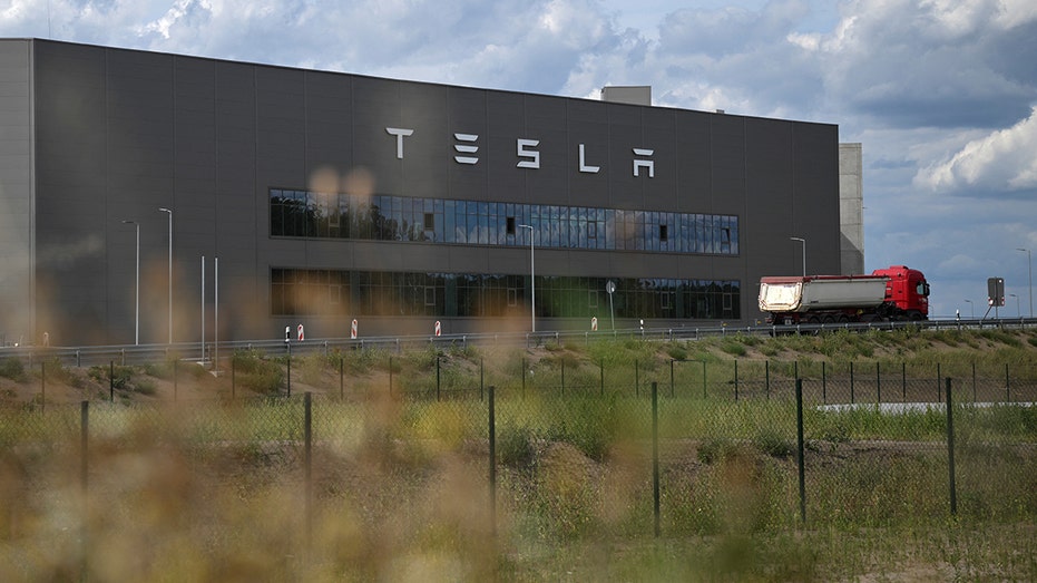 Tesla's Gigafactory in Gruenheide, Germany.
