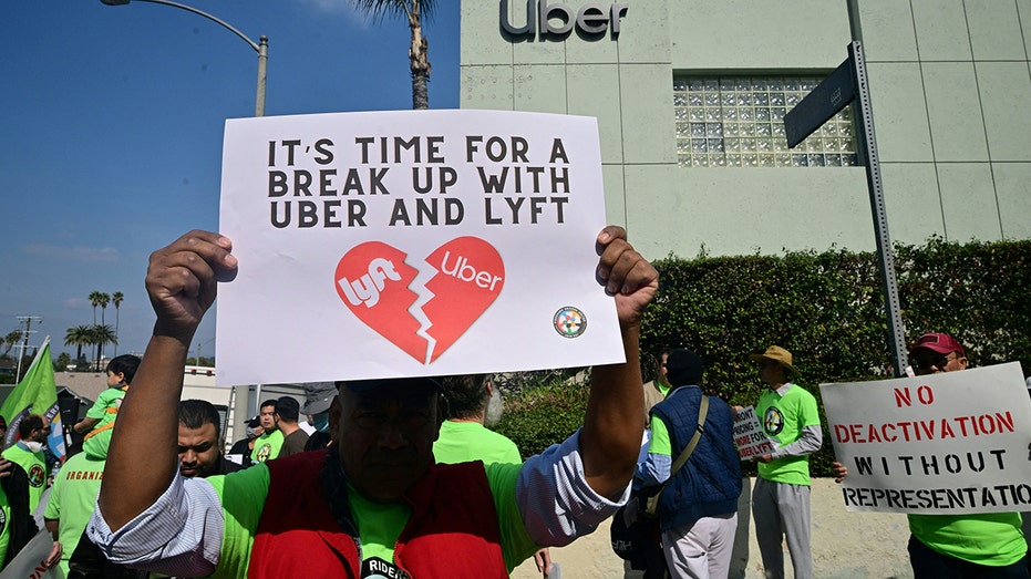 Rideshare driver strike