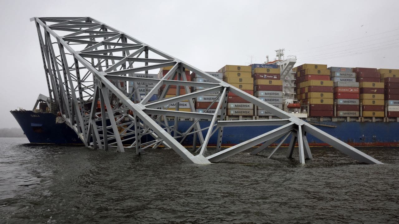 Trapped vessels navigate Port of Baltimore after bridge collapse Fox Business Trapped vessels navigate Port of Baltimore after bridge collapse Fox Business