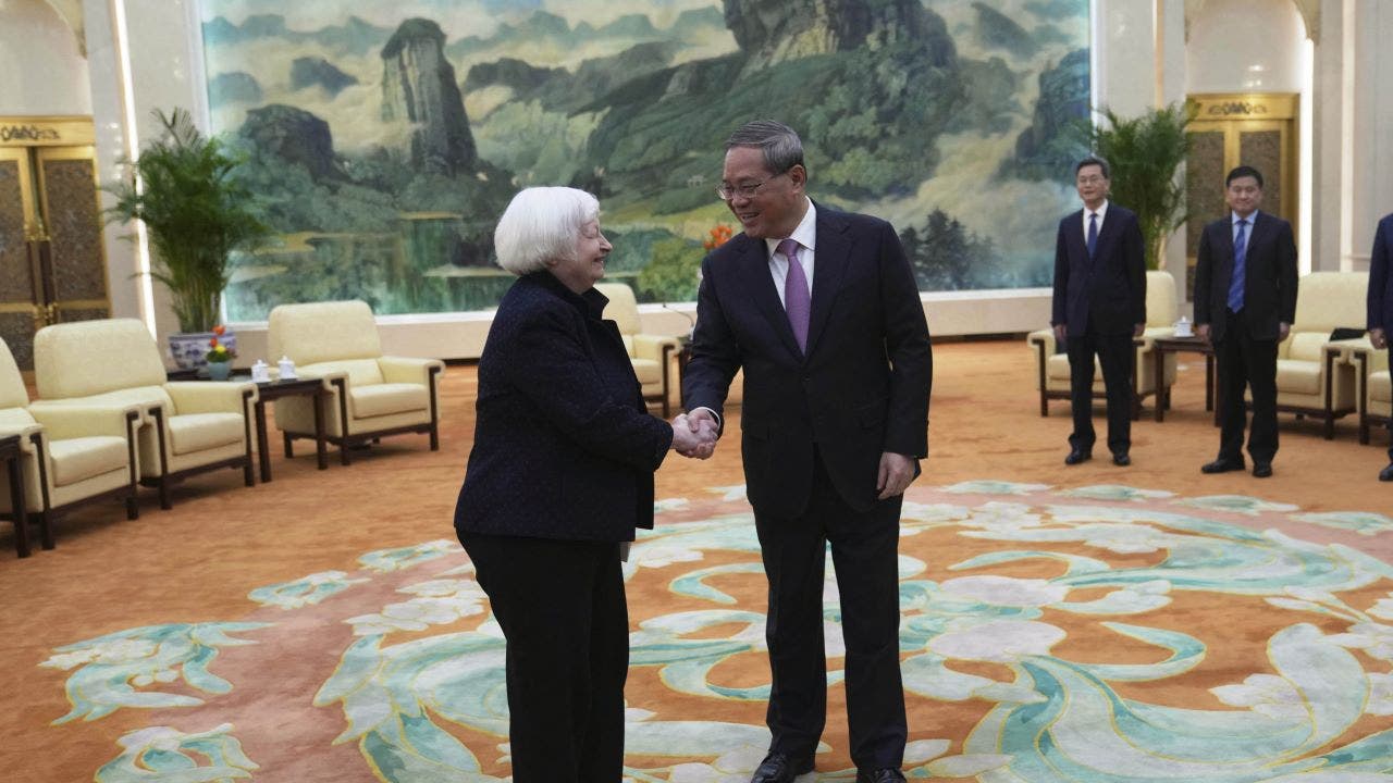 Yellen says tough conversations needed on Chinas overproduction  Fox Business