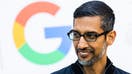 25 May 2023, Berlin: Sundar Pichai, CEO of Google and Alphabet, attends a press event to announce Google as the new official partner of the Women&apos;s National Team at Google Berlin. 