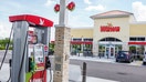 Florida, Cape Coral, Wawa gas station pump and convenience store. (Photo by: Jeffrey Greenberg/Education Images/Universal Images Group via Getty Images)
