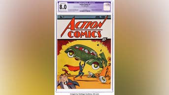 Superman's debut sends comic to a record-breaking amount at auction