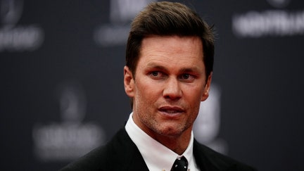 Tom Brady American former football quarterback during the red carpet prior Laureus World Sports Awards 2024 at Palacio De Cibeles on April 22, 2024 in Madrid, Spain. 