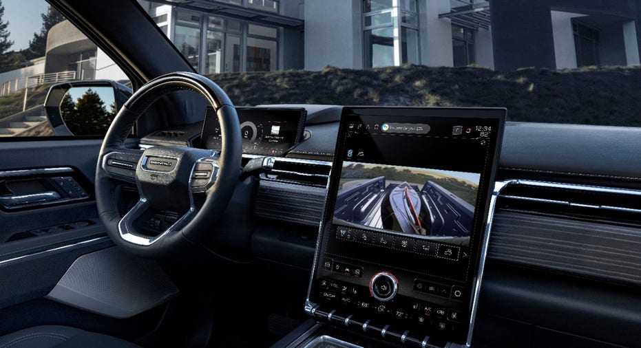 GMC Sierra EV Denali Edition 1 interior