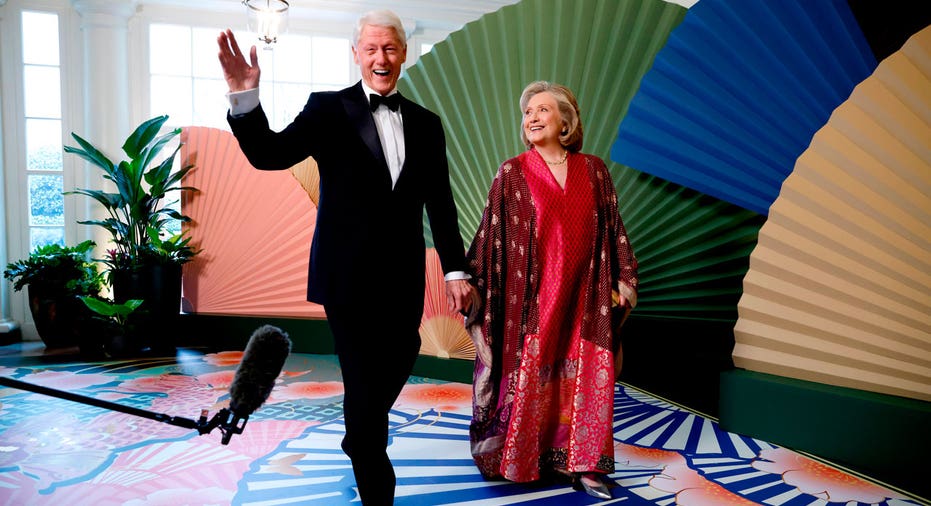 Bill and Hilary Clinton