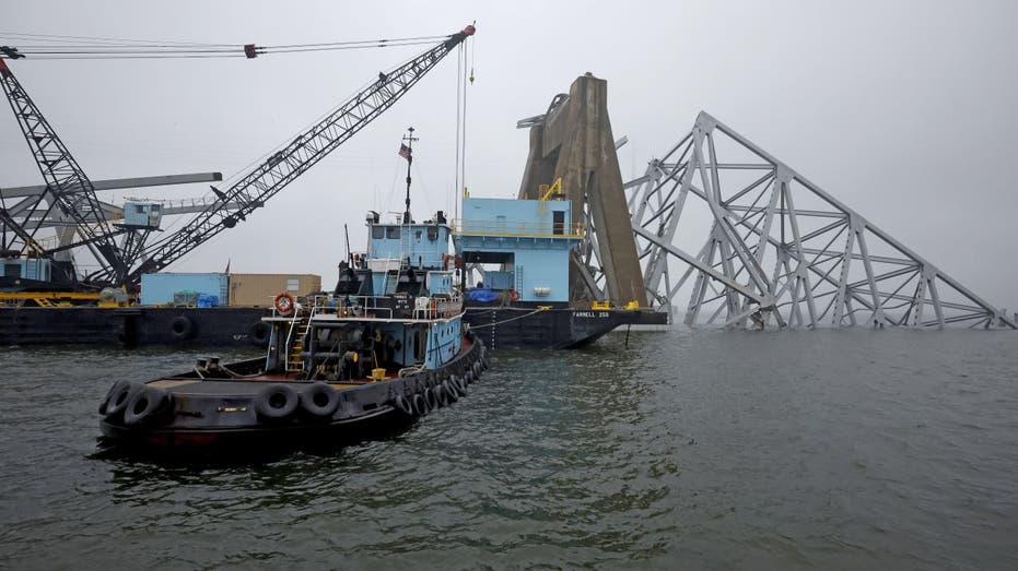 Baltimore Port Dali Bridge Salvage