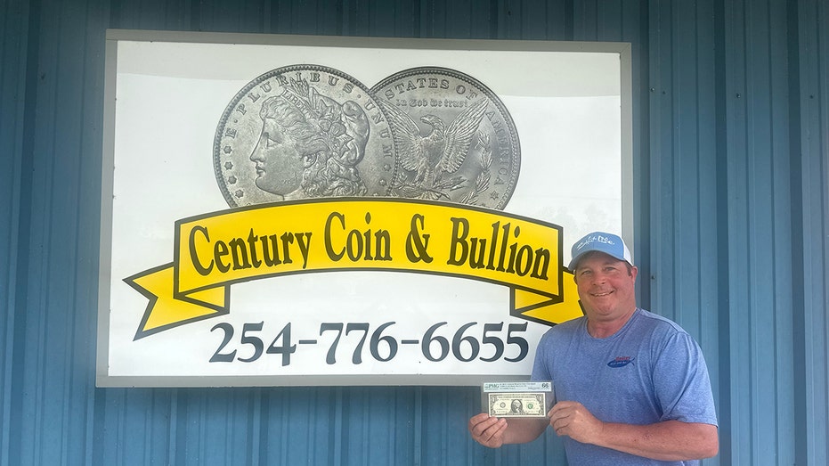 Bill Bailey, owner of Century Coins in Robinson, Texas