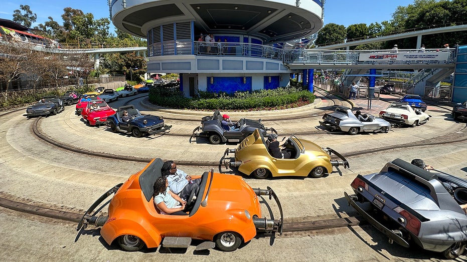 Autopia in Tomorrowland