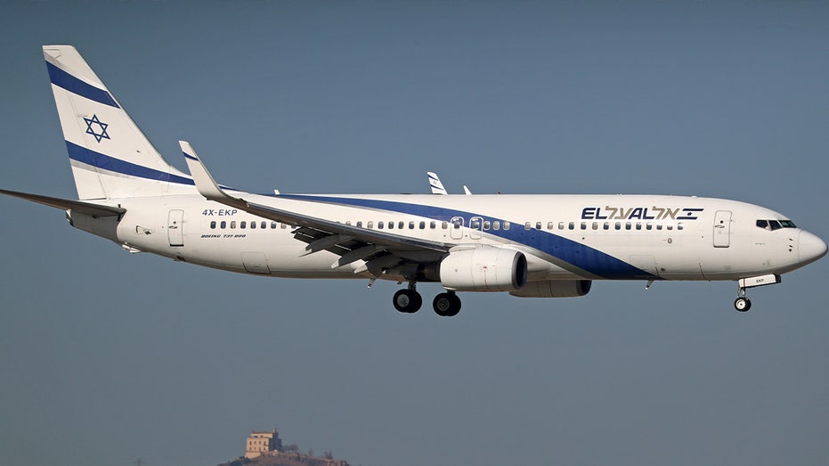 Boeing 737-8Q8 from El Al Israel Airlines