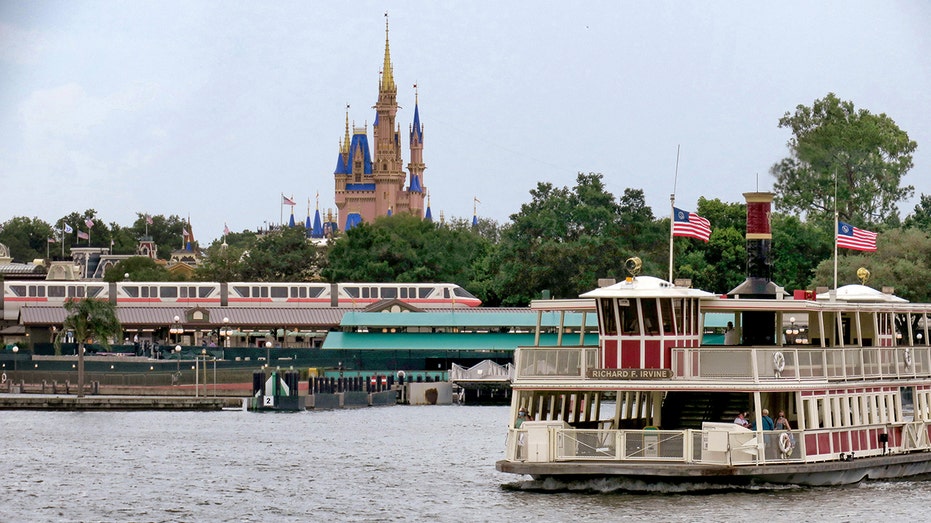 Disney ferry at Disney World