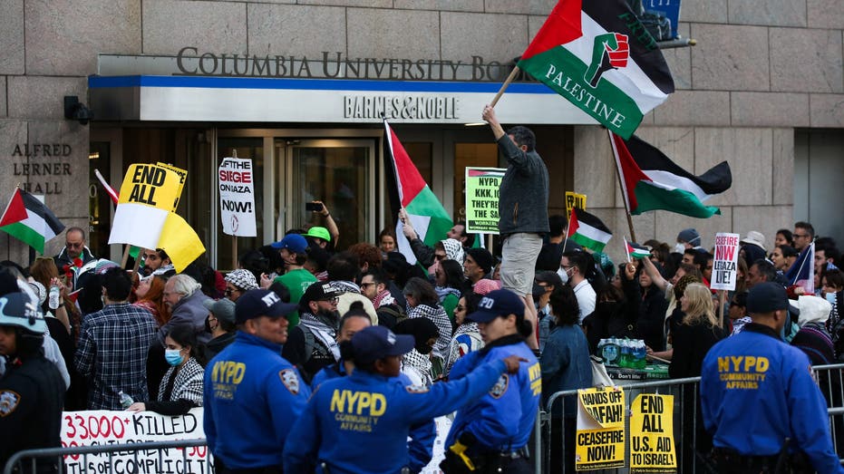 Columbia University anti-Israel protest