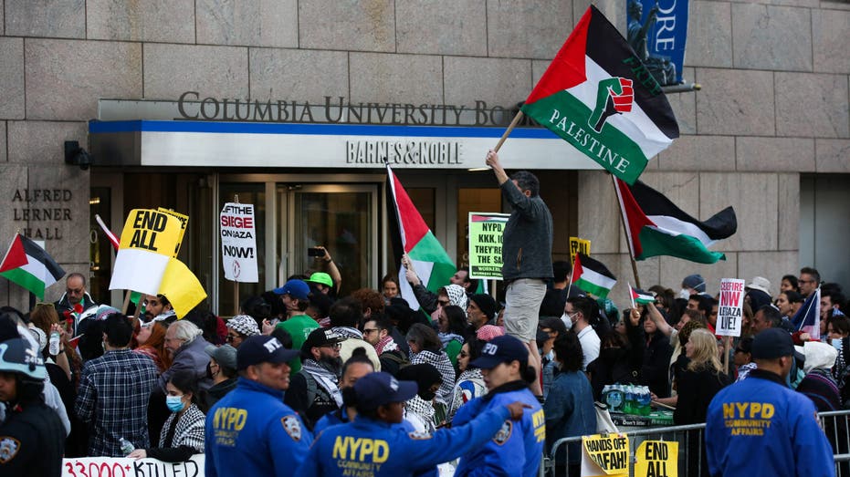 Columbia University anti-Israel protest