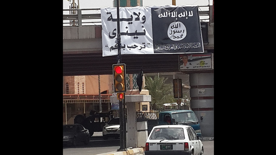 ISIS flag in Iraq