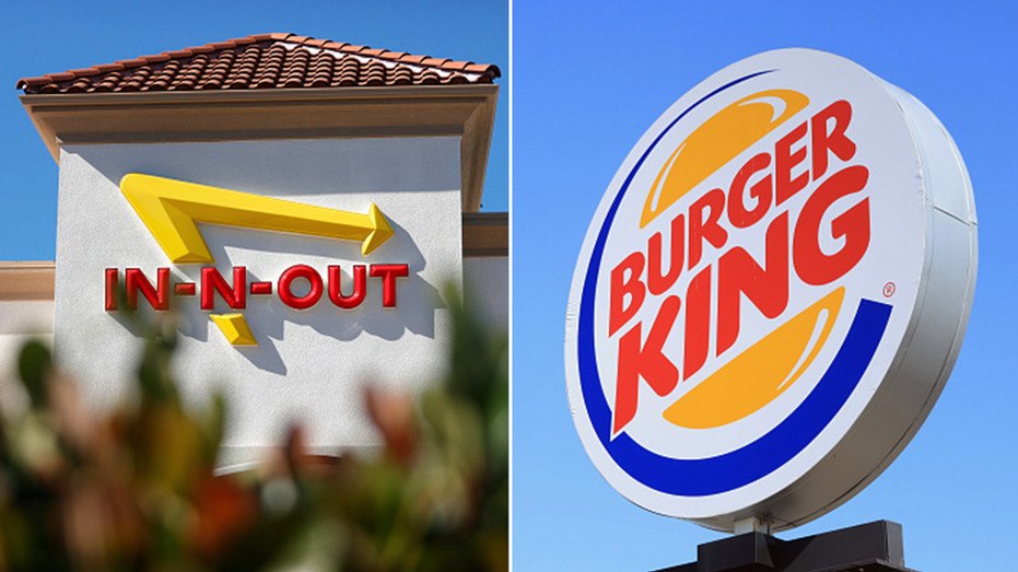 In-n-Out and Burger King restaurants