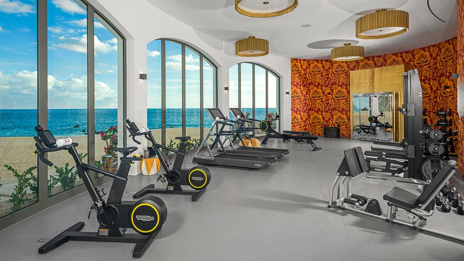 A gym with all new exercise equipment