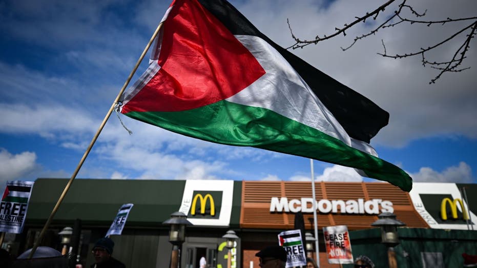 McDonalds Palestinian Protesters