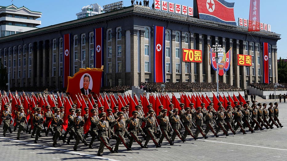 North Korea military parade