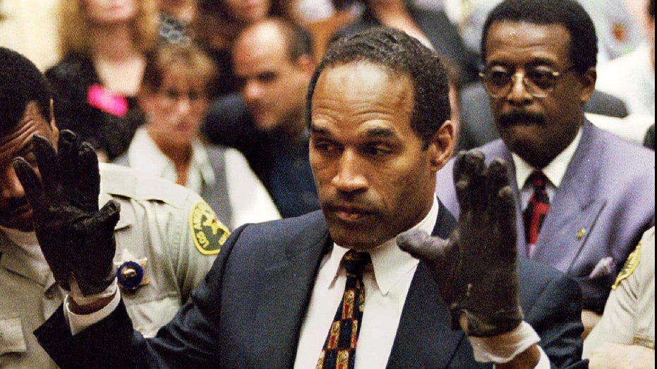 OJ Simpson during murder trial
