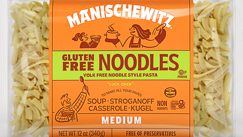 gluten free ovum noodles from Manischewitz
