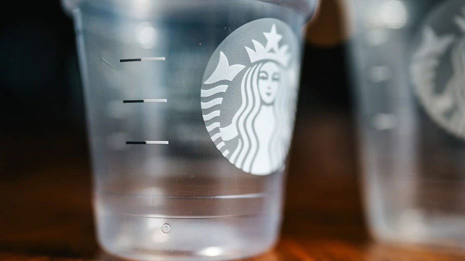 New Starbucks plastic cups