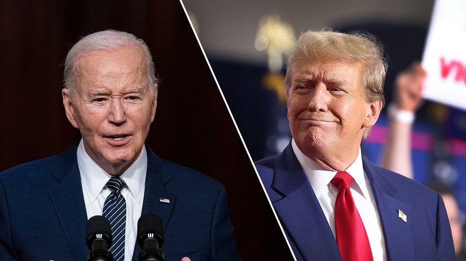 Donald Trump and Joe Biden