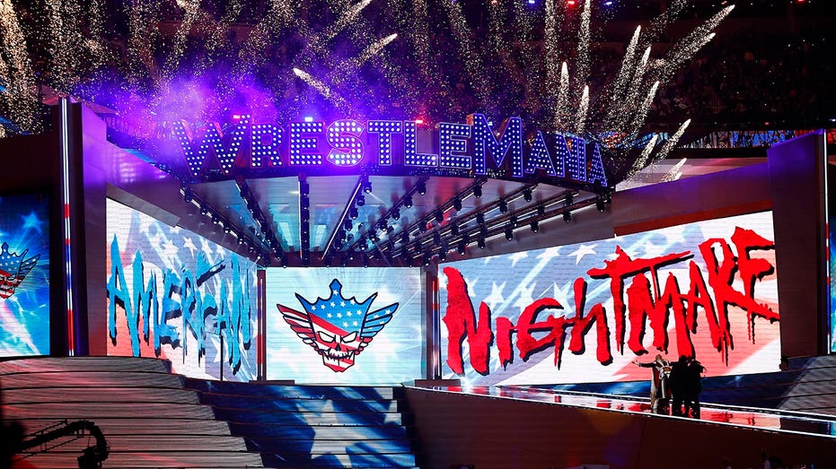 WrestleMania 39 stage