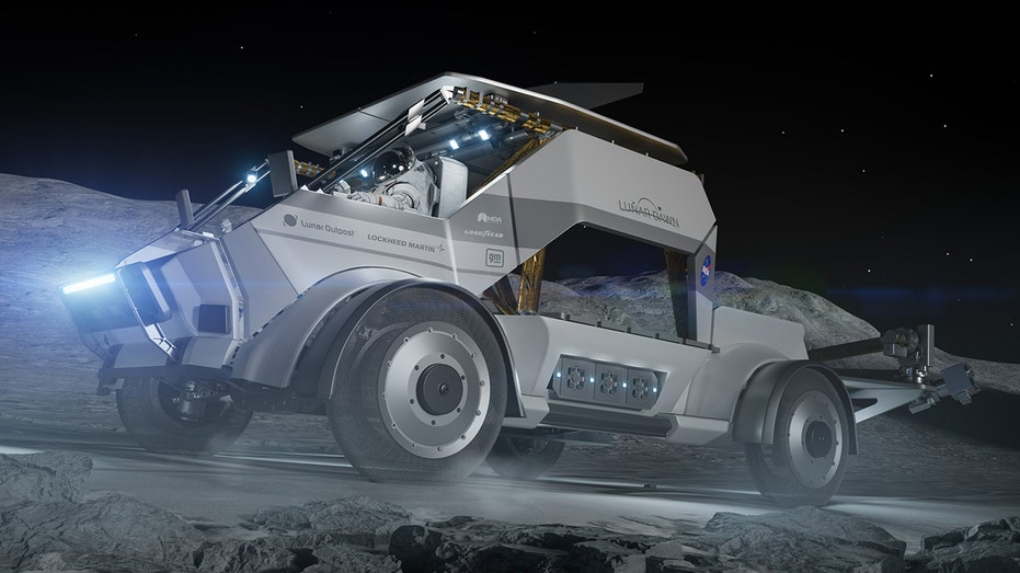 The lunar terrain vehicle being designed by Lunar Outpost