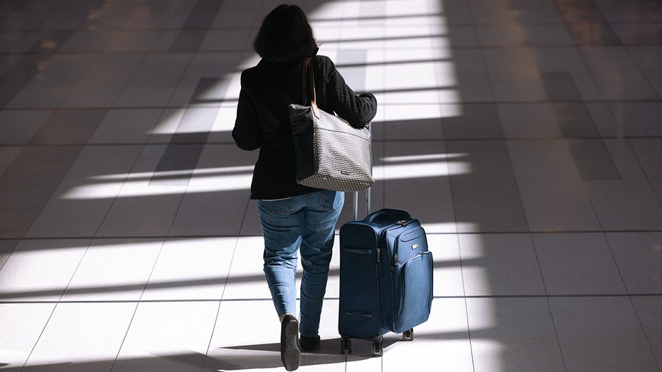 Passenger at airport