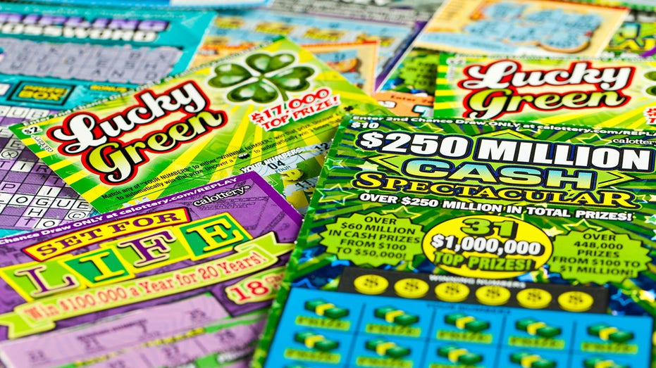 lottery ticket scratch offs