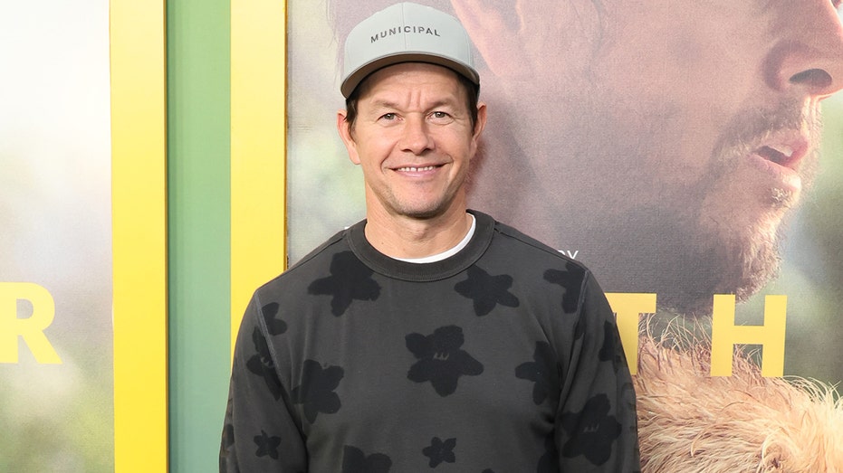Mark Wahlberg at the premiere of "Arthur the King."