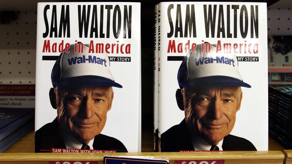 Sam Walton "Made in America" book covers