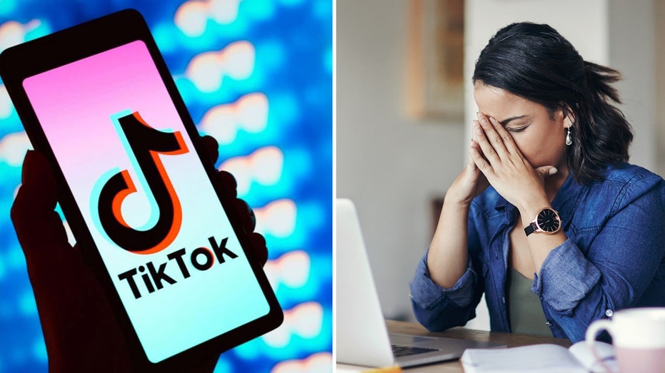 TikTok app and disappointment worker