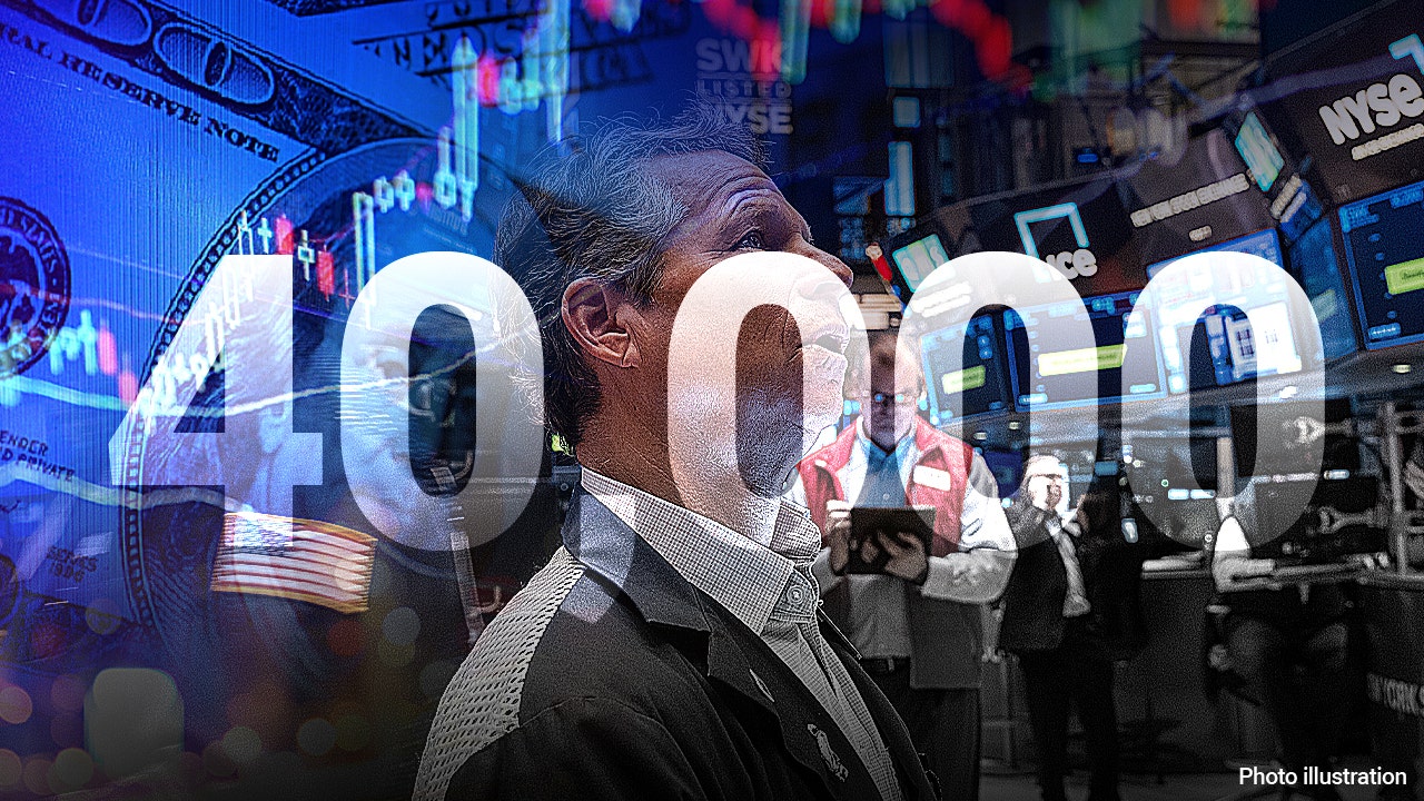 Dow soars to new record of 40,000 points