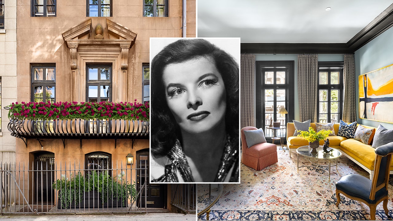 Katharine Hepburn's former New York City townhouse hits the market for