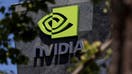 A sign is posted in front of Nvidia headquarters on May 21, 2024 in Santa Clara, California. Chip maker Nvidia will report first quarter earnings on Wednesday, May 22nd. 