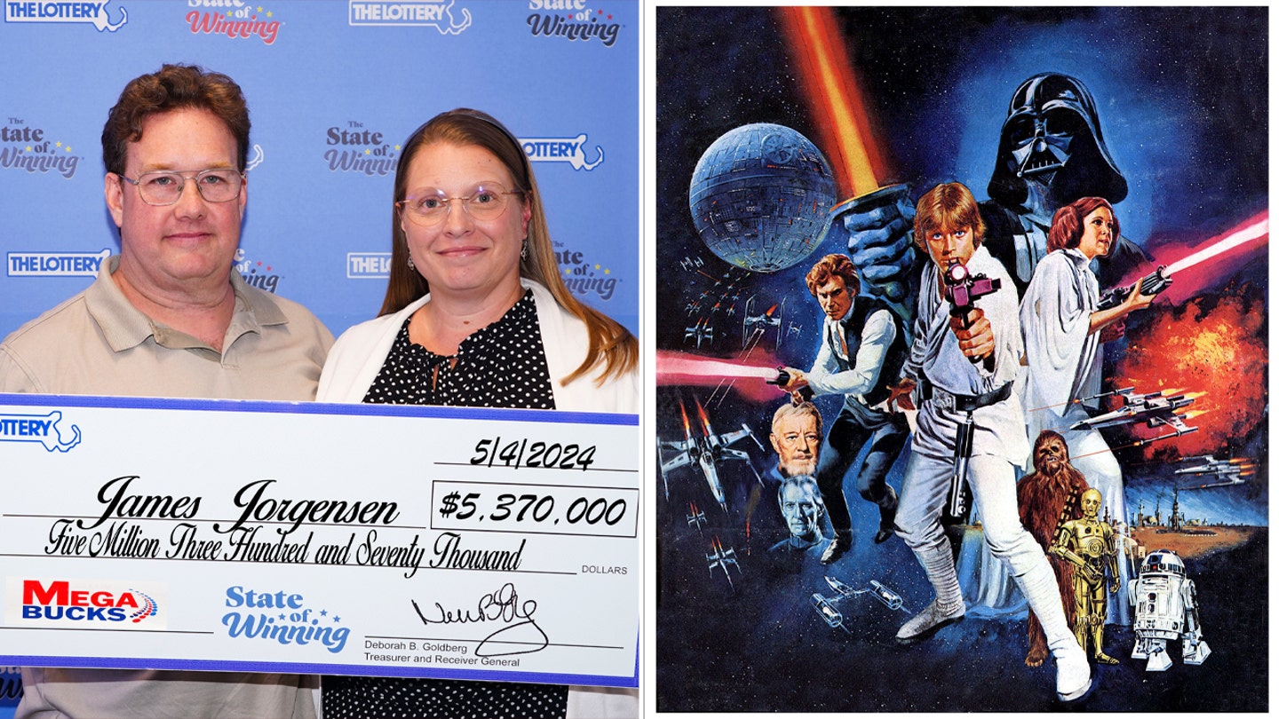 Elated 'Star Wars' fan wins $5.37M lottery jackpot on May the 4th