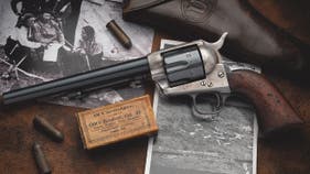 Handgun carried by legendary US cavalry officer tops high-profile auction