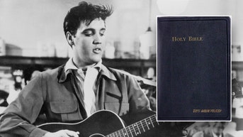 Elvis Presley's Bible, including notes he made inside, among personal items up for auction