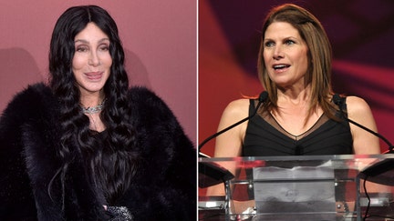 Side by side photos of Cher and Mary Bono