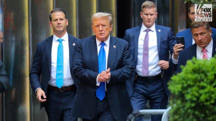 Donald Trump arrives to Trump Tower, Thursday, May 30, 2024 after being found guilty on 34 counts of falsifying business records in the first degree.