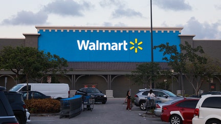 Walmart store is seen in Miami, United States on May 2, 2024. (Photo by Jakub Porzycki/NurPhoto via Getty Images)