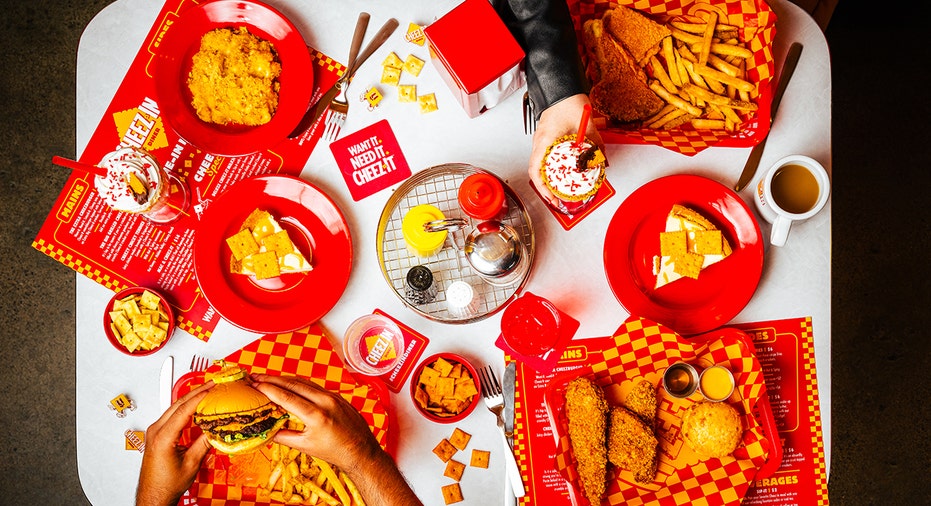 Food made at the Cheez-In Diner
