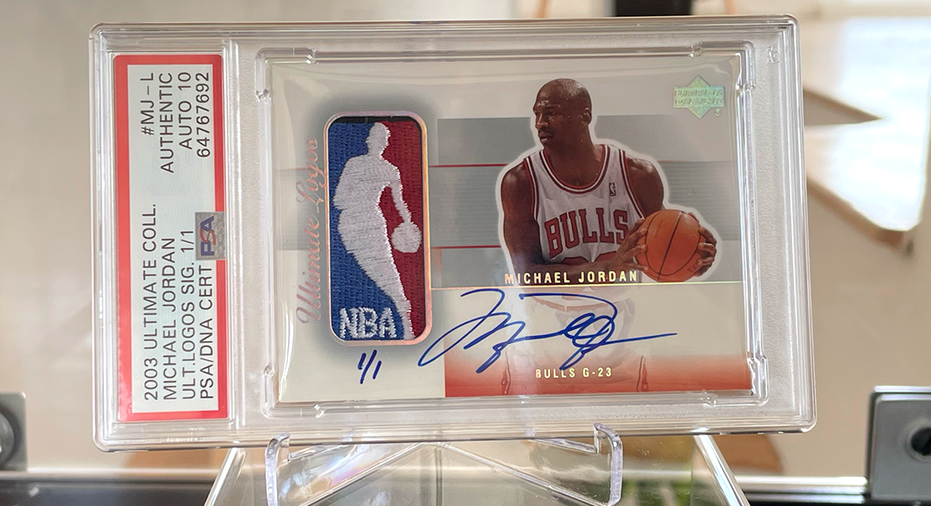 michael jordan 2003 ultimate collection card in goldin auction